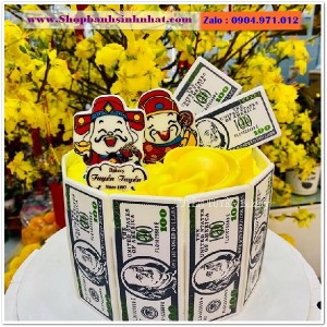 Bánh Sinh Nhật Hũ Vàng - VA59